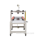 Small carton sealer packaging machine with side conveyor